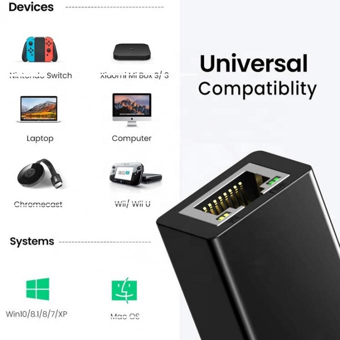 Plug and Play 1000Mbps USB 3.0 a Gigabit RJ45 Ethernet Network Lan Adapter per computer portatili 1