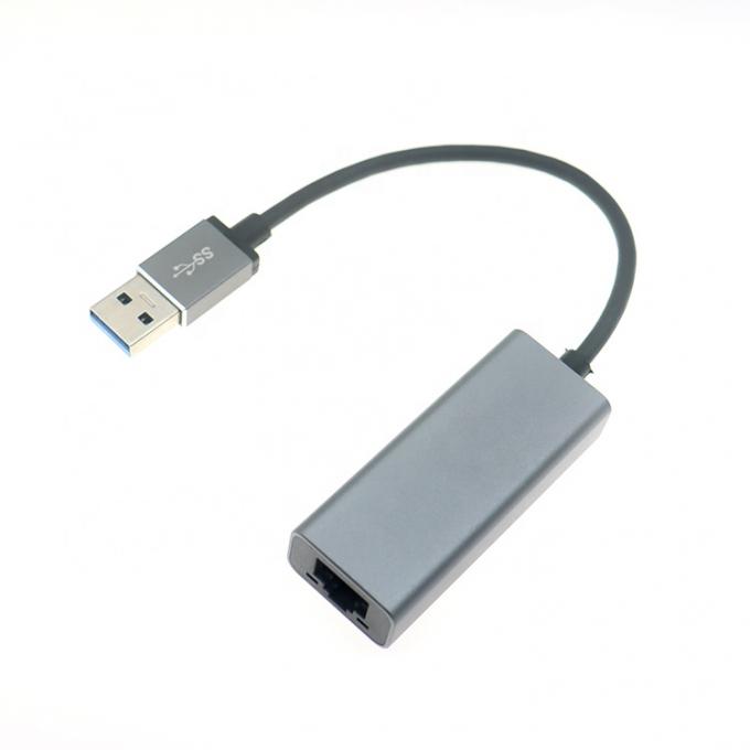 Super velocità 1000Mbps Metal Shell USB 3.0 a Gigabit RJ45 Ethernet Adapter 2
