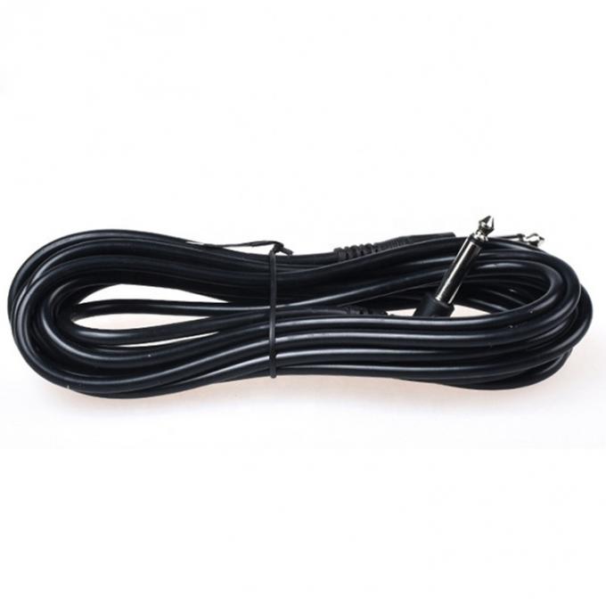 1M 3M 5M Durabile angolo di 90 gradi verso la linea retta 6.35mm 1/4 TS Jack Instrument Patch Guitar Cable 2