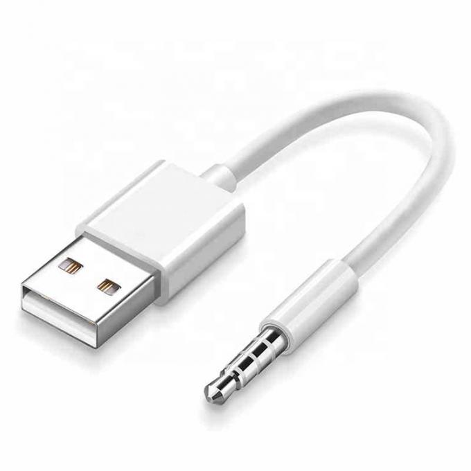 USB 2.0 femminile a 3,5 mm Jack 3 poli AUX Converter Adapter per altoparlante audio auto 0