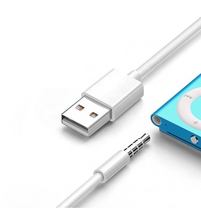 USB 2.0 femminile a 3,5 mm Jack 3 poli AUX Converter Adapter per altoparlante audio auto 1