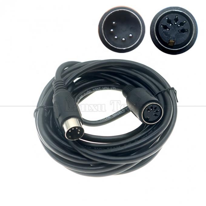 Personalizzazione 1M 3M 5M Maschio a femmina MIDI 5 PIN DIN cavo di estensione 3