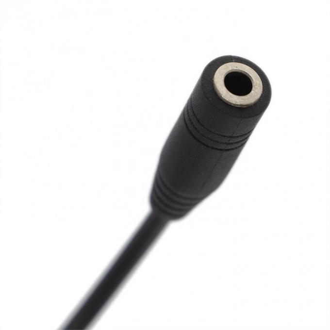 RJ9 RJ10 a femmina 3.5mm CTIA Plug Audio Jack Headset Adapter Cable per telefono d'ufficio 2