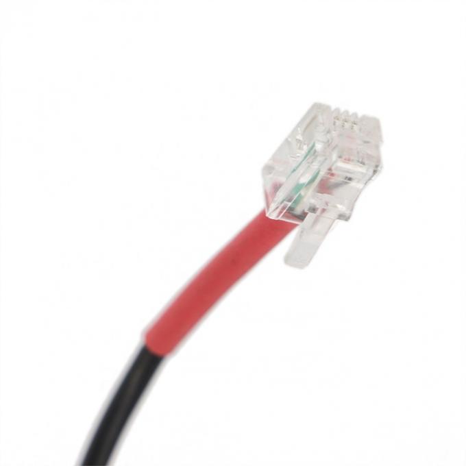 RJ9 RJ10 a femmina 3.5mm CTIA Plug Audio Jack Headset Adapter Cable per telefono d'ufficio 3