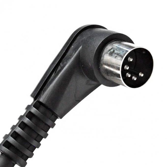 CUSTOM Fabbrica Scudo angolo destro maschio a maschio 5 Pin Din connettore Midi cavo 2