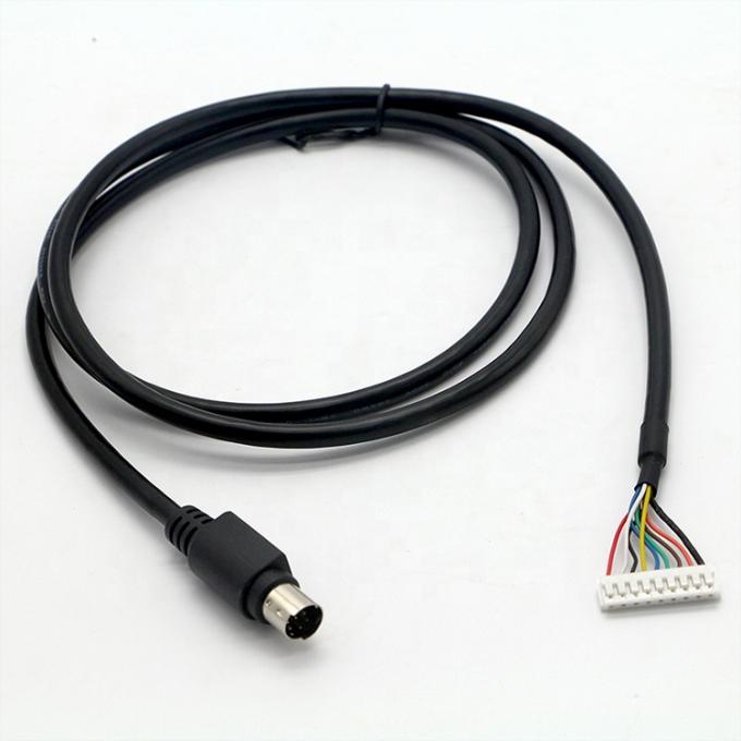 CUSTOM 1M S Video 8 PIN Mini DIN a 9 PIN JST connettore PC Cavo di controllo motore 0