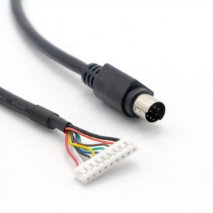 CUSTOM 1M S Video 8 PIN Mini DIN a 9 PIN JST connettore PC Cavo di controllo motore 1