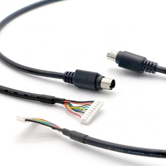 CUSTOM 1M S Video 8 PIN Mini DIN a 9 PIN JST connettore PC Cavo di controllo motore 2