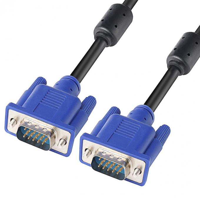 OEM 1.5m 1080P Maschio a Maschio Femminile HD DB 15 PIN VGA a VGA Monitor Cable per PC Computer 1