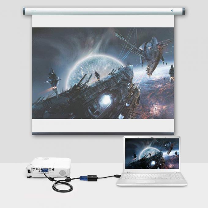OEM 1.5m 1080P Maschio a Maschio Femminile HD DB 15 PIN VGA a VGA Monitor Cable per PC Computer 4