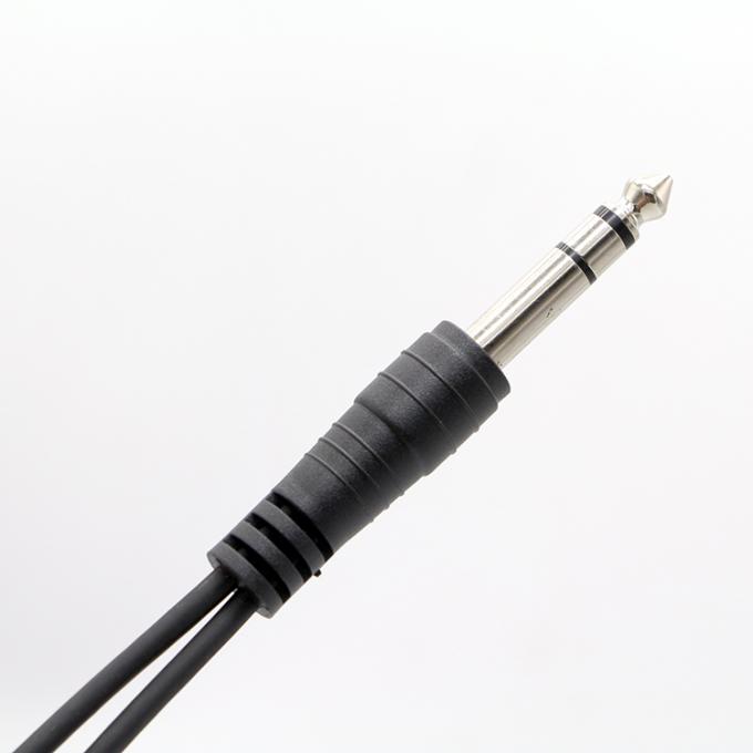 1M 2M 3M Y Splitter Maschio a Femmina 6.35mm 3.5mm TRS Microfono Stereo Jack Cavo audio 4