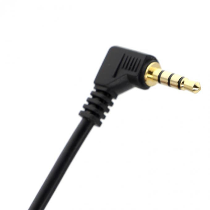Cable per il jack audio stereo a 3 poli, angolo destro da 2,5 mm a 3,5 mm 1