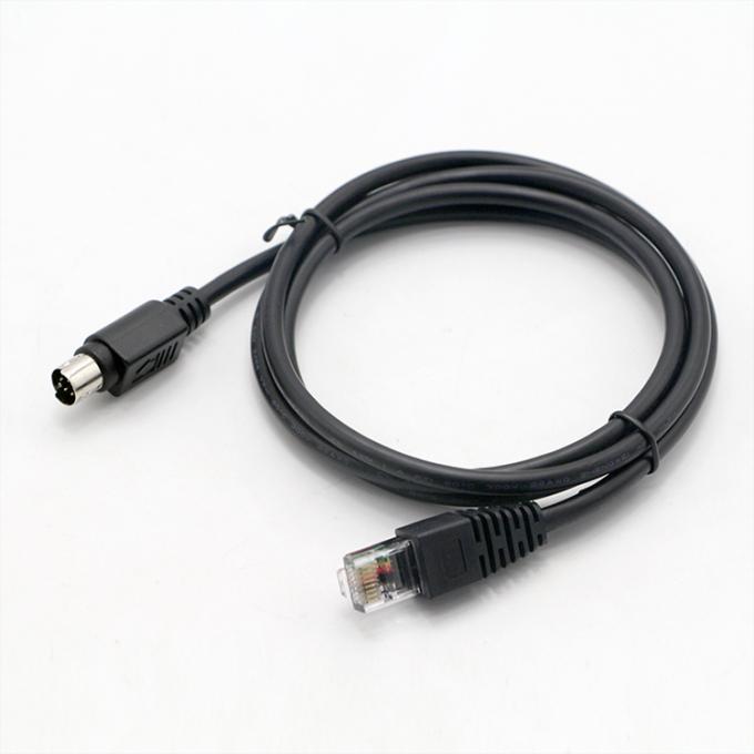 Cable di connettore RJ45 da maschio a maschio a 8 pin 1