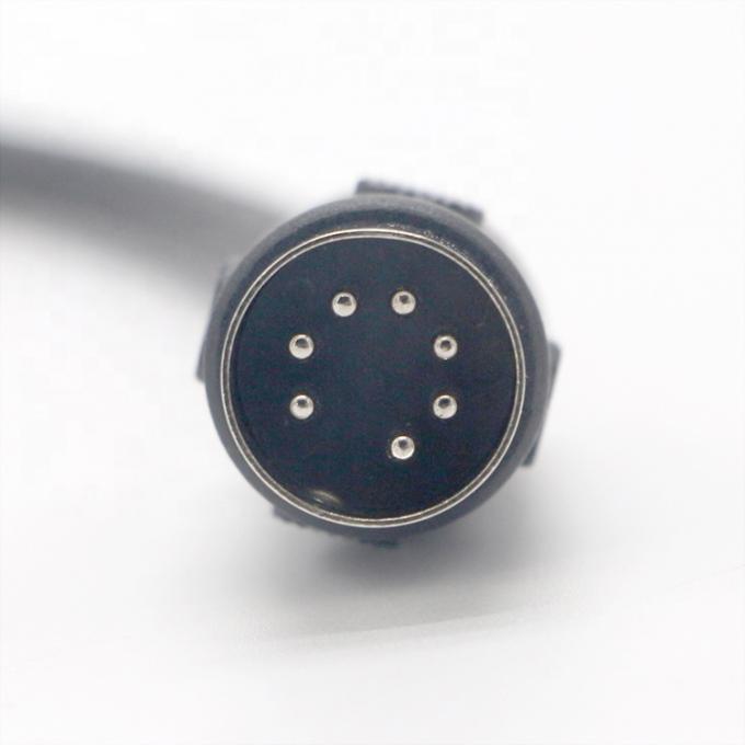 Sistema audio stereo Midi personalizzato segnale maschio a femmina 7 pin di controllo del cavo di estensione per la spalla 1