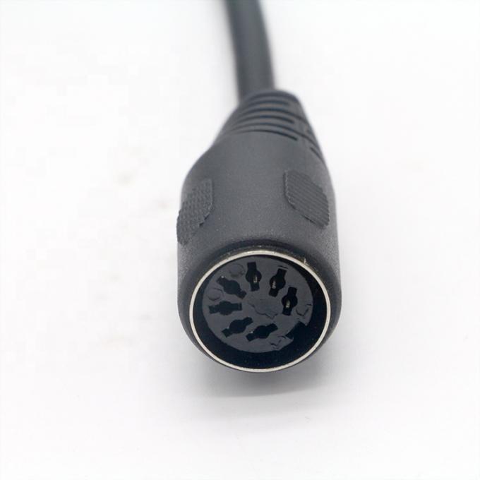 Sistema audio stereo Midi personalizzato segnale maschio a femmina 7 pin di controllo del cavo di estensione per la spalla 2