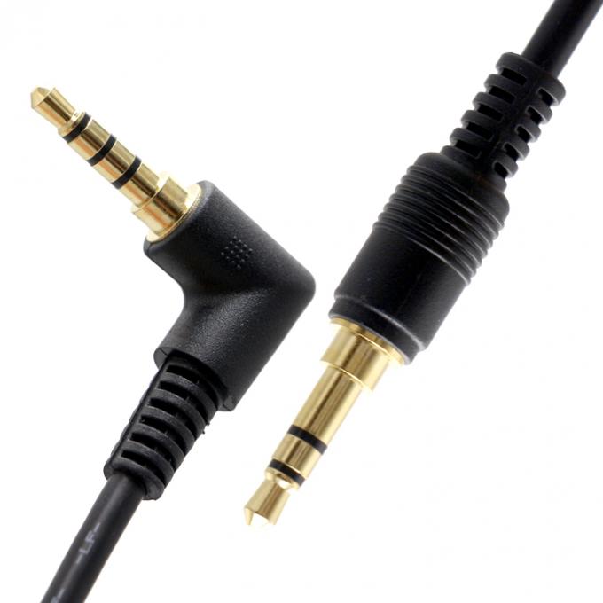OEM 90 gradi angolo destro 3,5 mm TRRS Jack maschio a 3,5 mm TRRS Jack maschio cavo audio 2