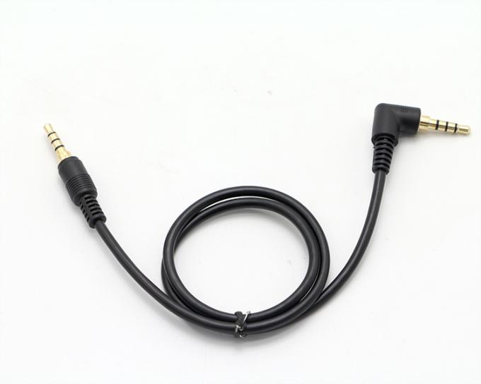 OEM 90 gradi angolo destro 3,5 mm TRRS Jack maschio a 3,5 mm TRRS Jack maschio cavo audio 6