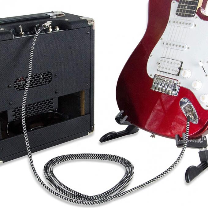 3M 10FT 1/4 pollici TS Jack Strumento musicale Cable per chitarra elettrica 5