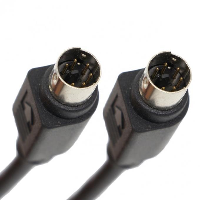 1M 3M Shield Maschio a Maschio Mini DIN 6 Pin 1