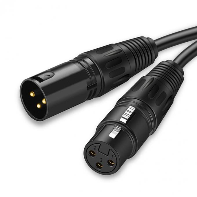 OEM Microfono HiFi Microfono 3 PIN XLR connettore audio jack maschio a XLR femmina DMX cavo 2