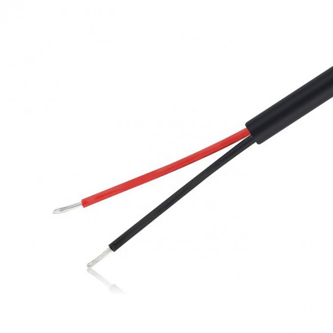 Custom RCA maschio innesco a nudo filo a strisce in scatola fine cavo 1