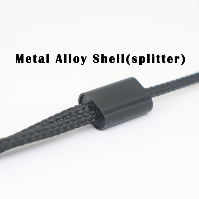 1 ingresso a 2 uscite forma Y 3,5 mm AUX Microfono audio stereo cuffie Splitter Adapter Cable 4