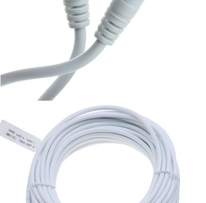 3.5mm Maschio a Maschio Femminile Stereo Aux Mono Jack 3 poli TRS 4 poli TRRS Microphone Patch Audio Extension Cable 4