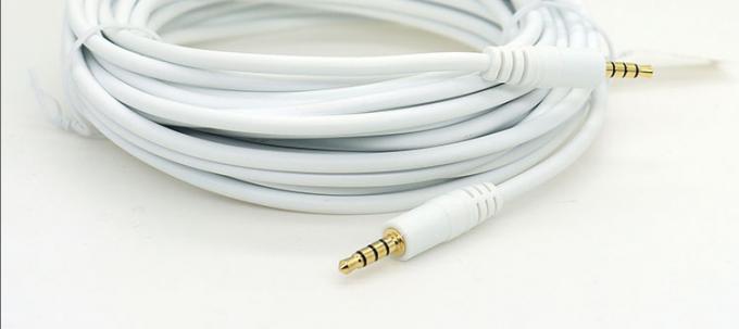 3.5mm Maschio a Maschio Femminile Stereo Aux Mono Jack 3 poli TRS 4 poli TRRS Microphone Patch Audio Extension Cable 6
