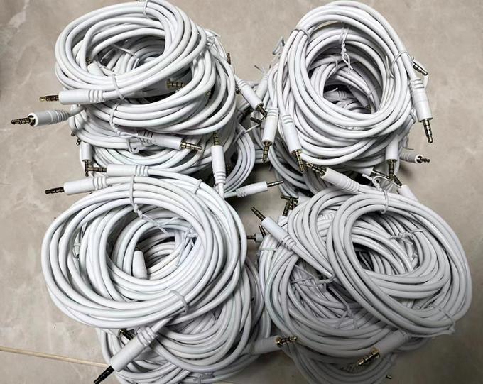 3.5mm Maschio a Maschio Femminile Stereo AUX 3 poli TRS 4 poli TRRS Mono Jack Microphone Patch Audio Extension Cable 7