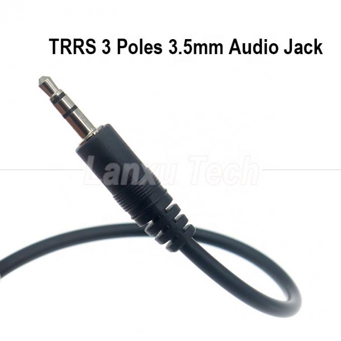Personalizzazione OEM 1M 2M 3M 5M 10M 3 poli TRS Maschio a Maschio 3.5mm Aux Stereo Jack Cavo di estensione audio 2