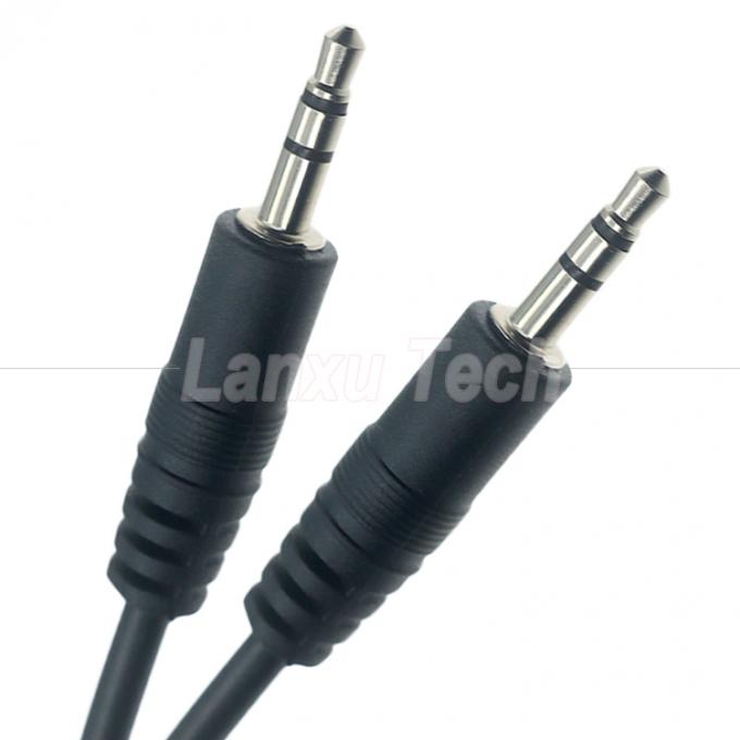 Personalizzazione OEM 1M 2M 3M 5M 10M 3 poli TRS Maschio a Maschio 3.5mm Aux Stereo Jack Cavo di estensione audio 3