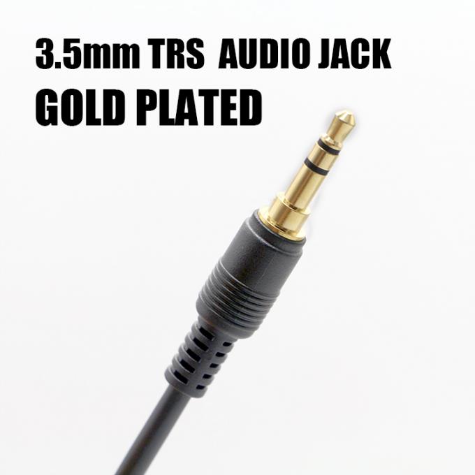 OEM Gold Plating 1M 2M 3M Maschio a Maschio 3.5mm Jack Auxiliary Speaker Stereo Audio Cable 1