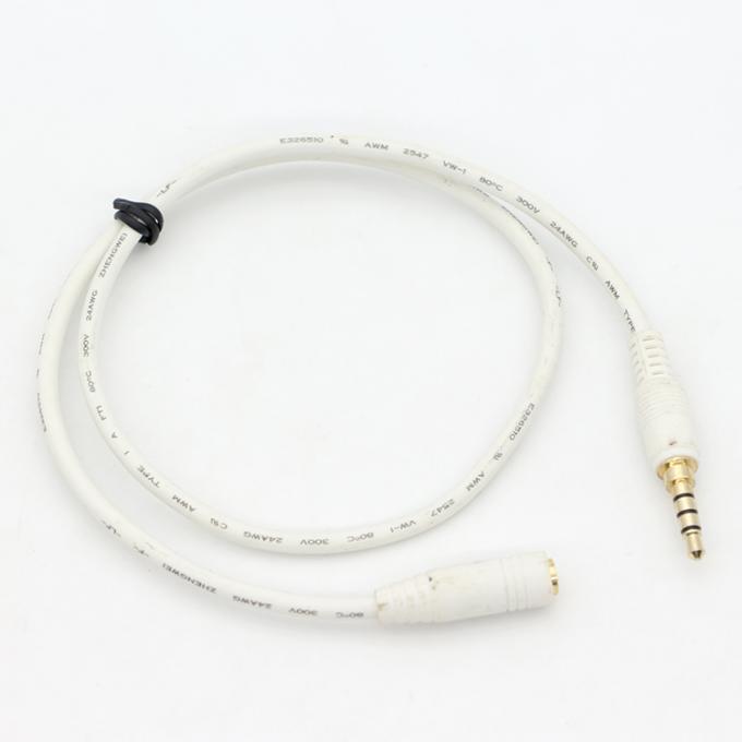 1m 2m 3m 3.5mm 4 poli TRRS Jack maschile a 3.5mm TRRS femminile Stereo Aux Audio Extension Cable 4