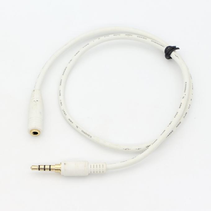 1m 2m 3m 3.5mm 4 poli TRRS Jack maschile a 3.5mm TRRS femminile Stereo Aux Audio Extension Cable 3