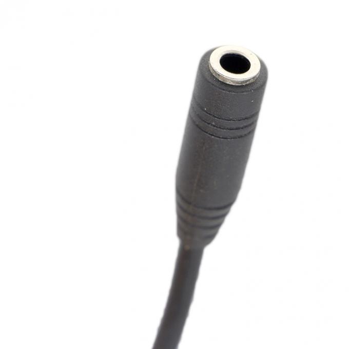 Corto 20cm 3.5mm 4 poli TRRS Maschio a 3.5mm TRRS Femminile Stereo Aux Audio Extension Cable 2