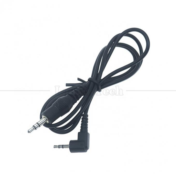 Personalizzazione 2.5mm Maschio a 90 gradi angolo destro 3.5mm Maschio Jack stereo Aux Audio Converter Adapter Cable 0