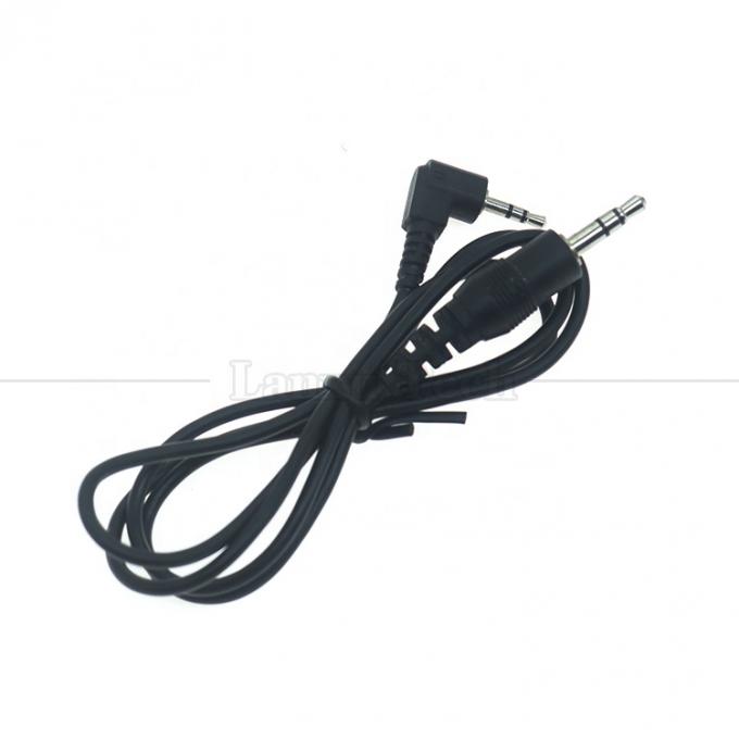 Personalizzazione 2.5mm Maschio a 90 gradi angolo destro 3.5mm Maschio Jack stereo Aux Audio Converter Adapter Cable 2