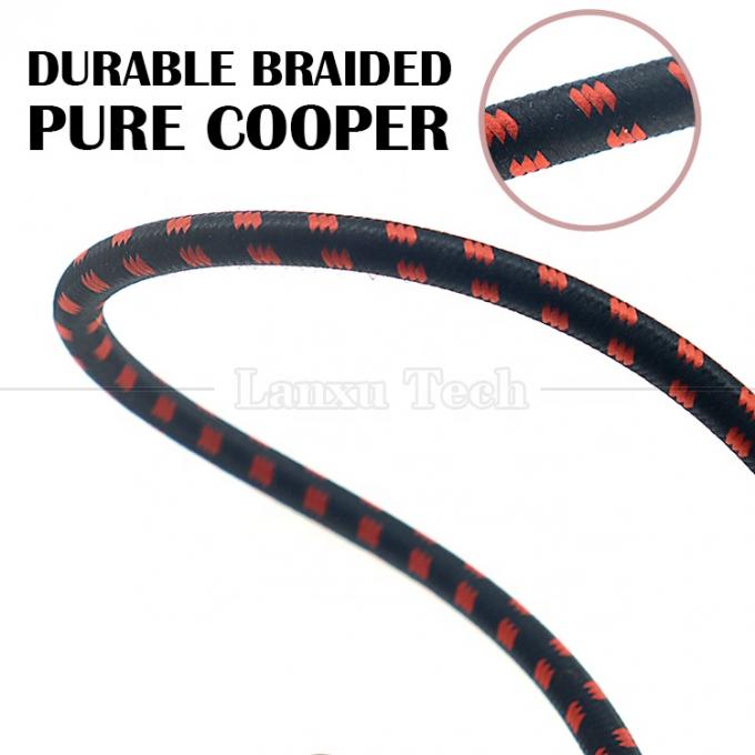 3ft 10ft 3m 5m 1/4 6.35mm Mono TS Right Angle Jack Strumento elettrico accessorio Amp Effect Amplifier Guitar Patch Cable 2