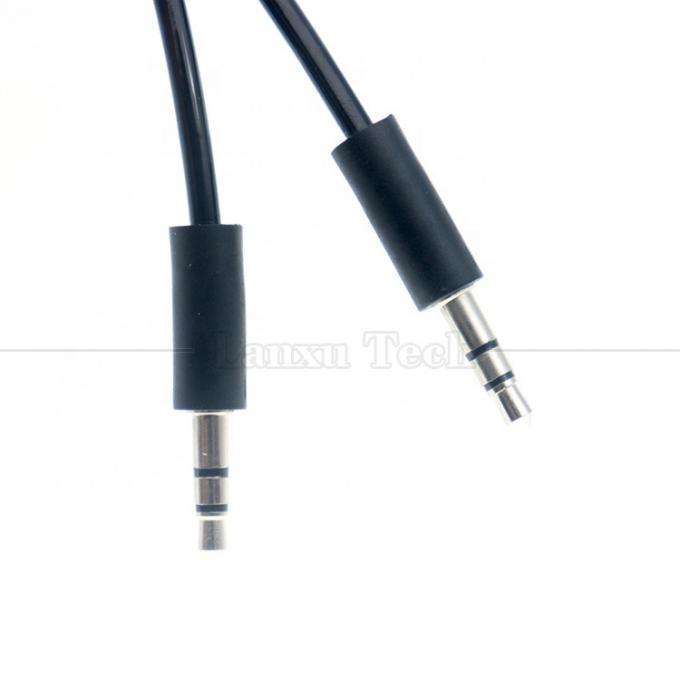 Cable di estensione audio a molla maschile a maschio 3,5 mm Jack Aux Stereo 3