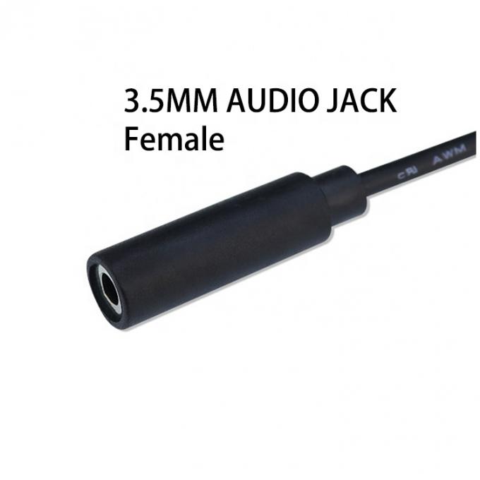 1m 3m 5m 3 pole trs maschio a femmina 3.5mm audio jack cable 2