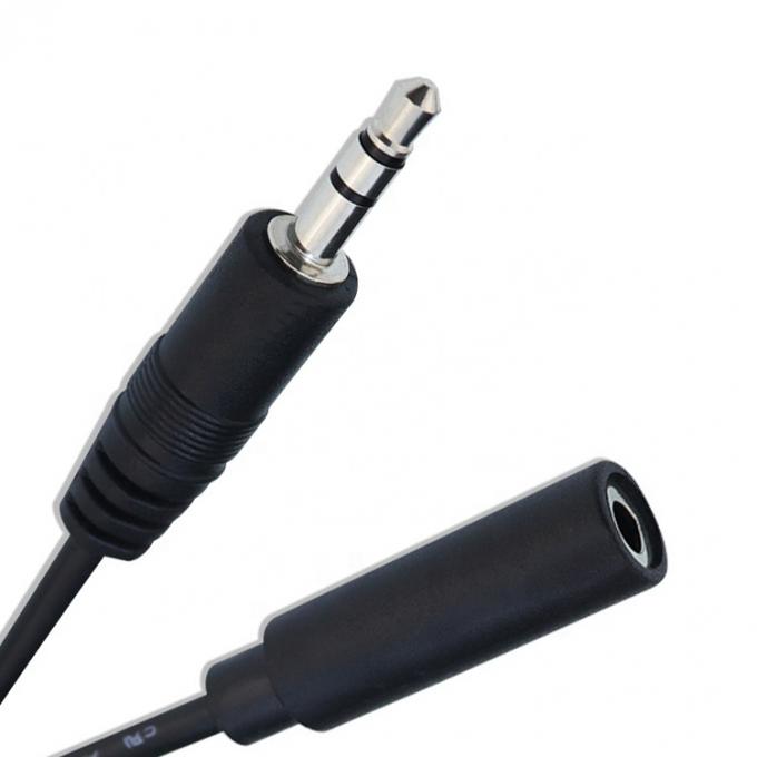 1m 3m 5m 3 pole trs maschio a femmina 3.5mm audio jack cable 3