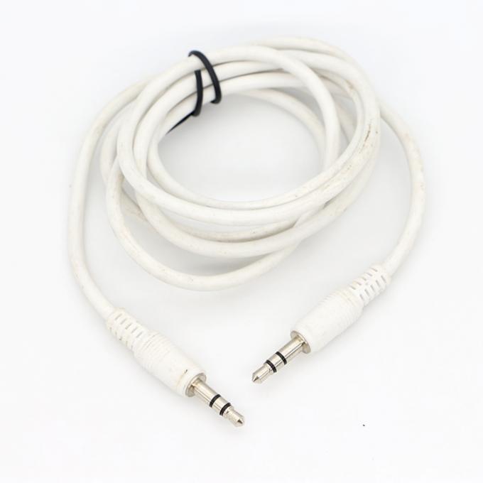 Prodotto su misura Maschio a maschio 3.5 mm TRS Audio Stereo Jack Cable per altoparlanti 2