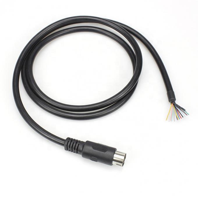 1M 2M Shield 13 PIN Din connettore per cavo pigtail a filo aperto 0