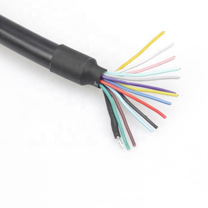 1M 2M Shield 13 PIN Din connettore per cavo pigtail a filo aperto 4