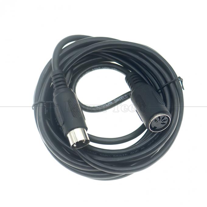 Alta qualità 1M 2M 3M 5M 10M Maschio a femmina 5PIN DIN connettore MIDI Power Link cavo di estensione per telecamere CCTV 4