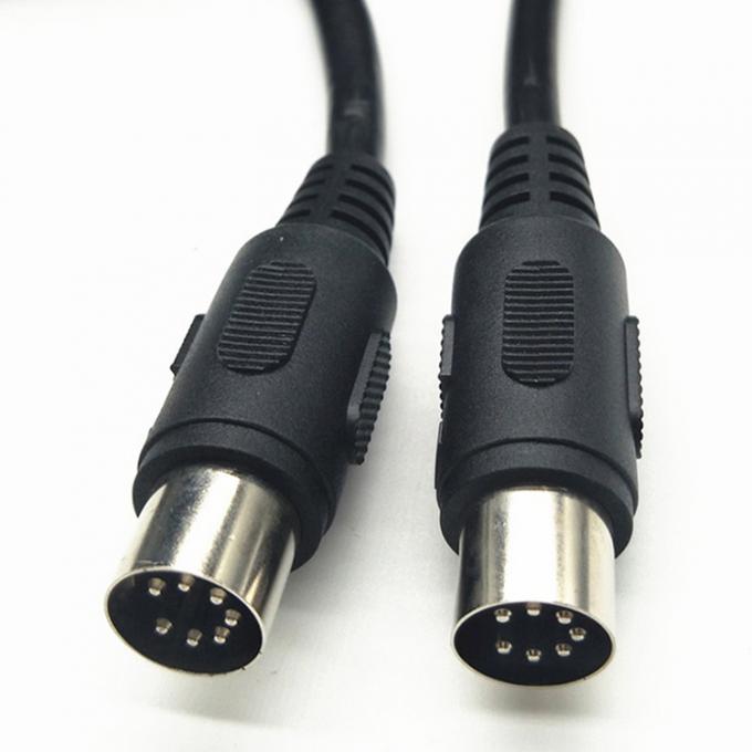 Cable di 7 pin di Din Midi completamente connesso da maschio a maschio 5