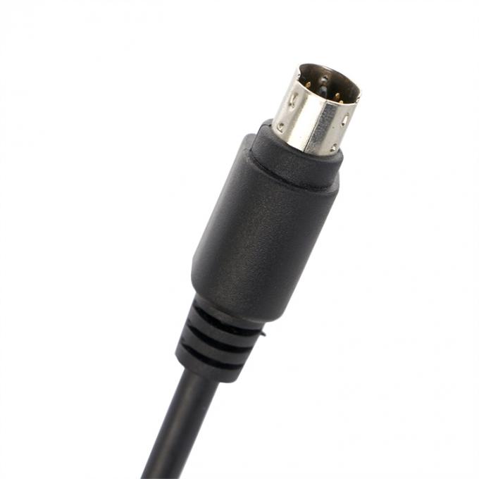 Personalizzazione 6 7 8 PIN MINI DIN a Pigtail Open Tinned Wire Cable 2