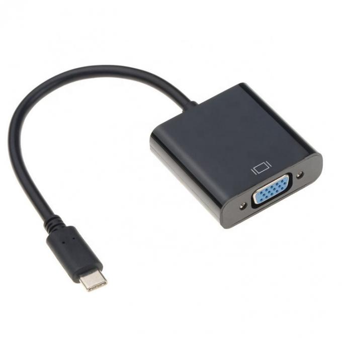 1080 P 4K USB Tipo C a VGA Converter Adapter per PC Computer Laptop 3