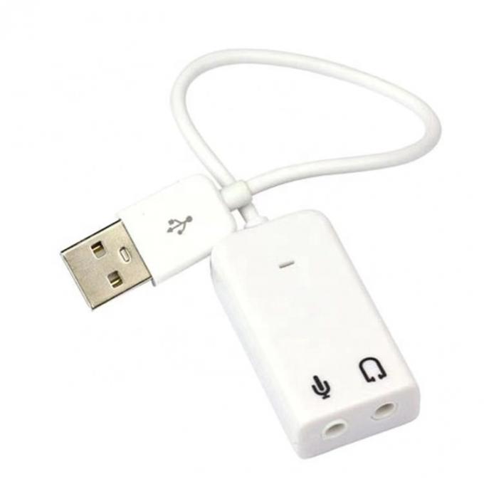 Cable di adattatore per schede audio esterne USB 1