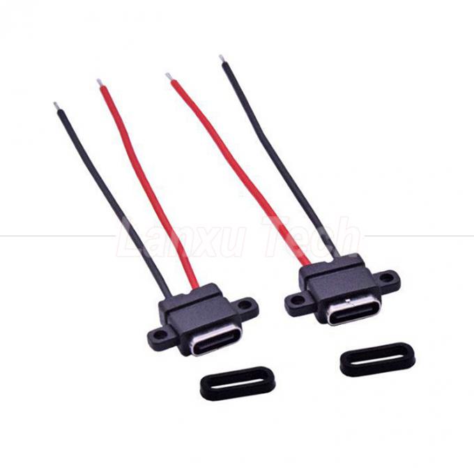 Cable a presa di filo USB resistente all'acqua per stampante portatile 4